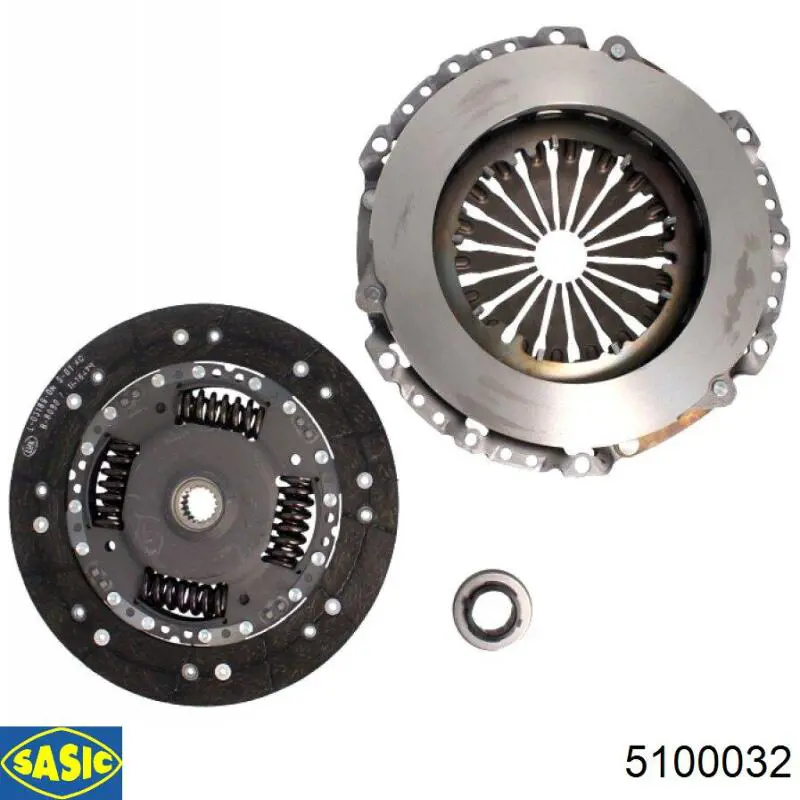 Купити 5100032 Sasic Комплект зчеплення (диск, корзина, підшипник)