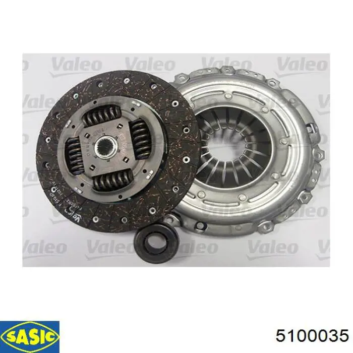 Купити 5100035 Sasic Комплект зчеплення (диск, корзина, підшипник)
