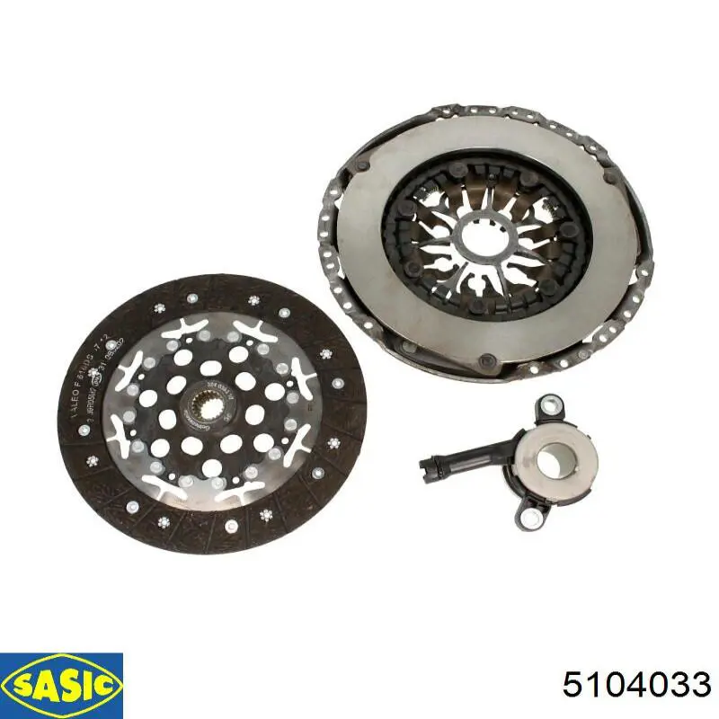 Купити 302054848R Renault (RVI) Комплект зчеплення (диск, корзина, підшипник)