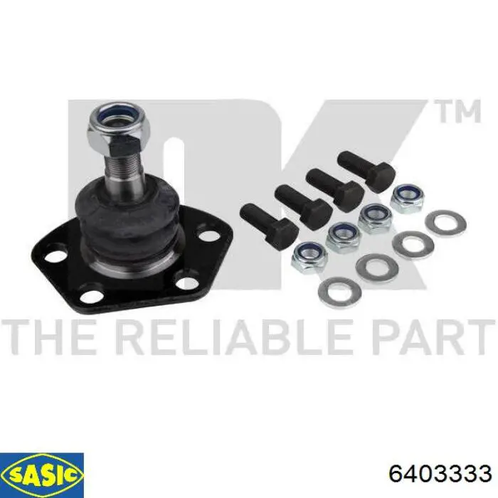 Кульова опора, нижня Sasic 6403333 ціна, від 17.02 USD