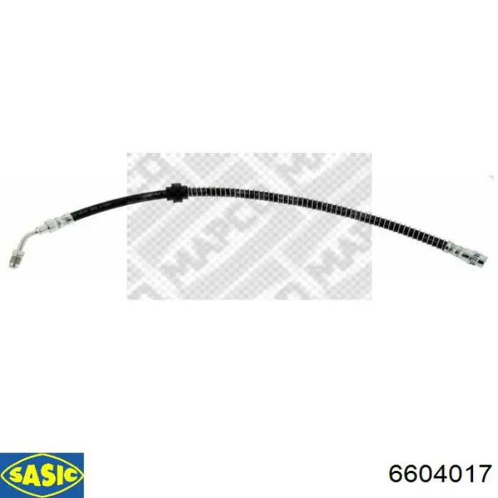 5040321 Autotechteile Гнучка гальмівна трубка передня