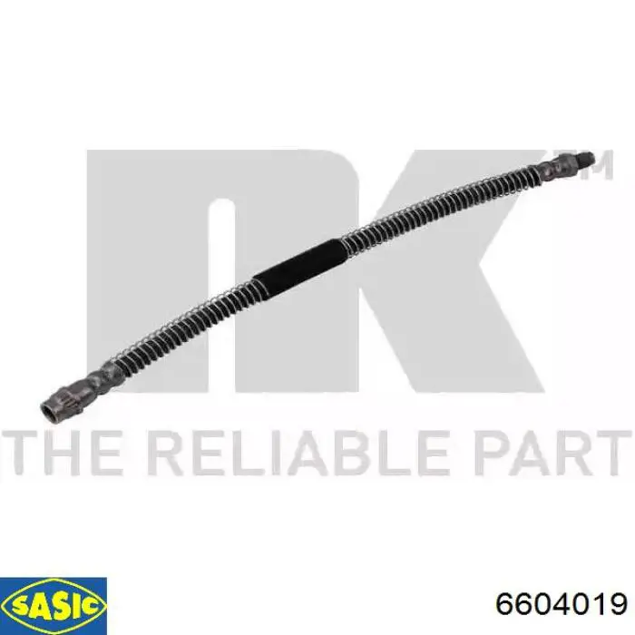 Шланг гальмівний задній Sasic 6604019 ціна, від 6.53 USD