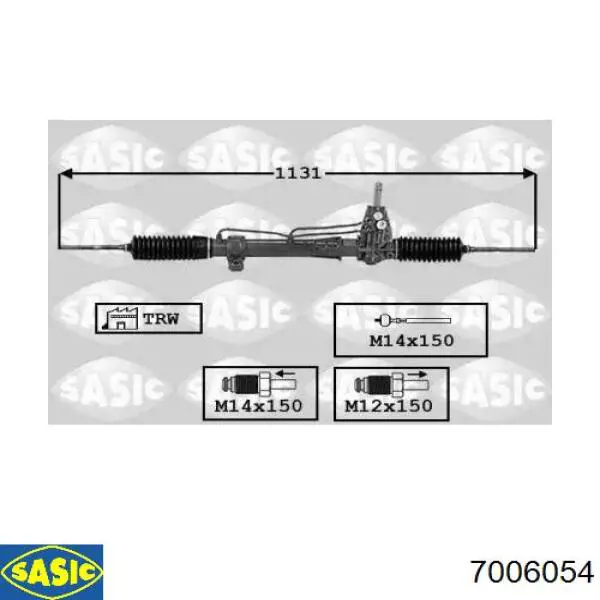 Управління рульове в зборі Fiat/Alfa/Lancia 60591513 ціна, від 190.03 USD