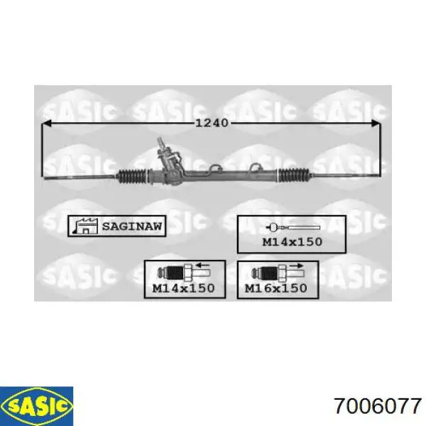 Управління рульове в зборі GS 2GS4924 ціна, від 215.81 USD