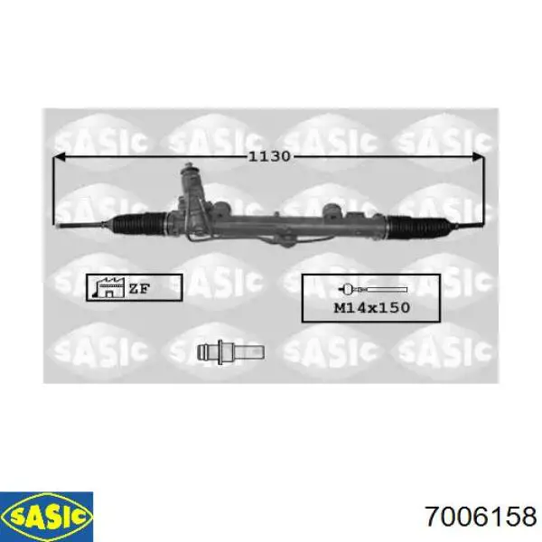 Управління рульове в зборі GS 2GS4430 ціна, від 169.11 USD