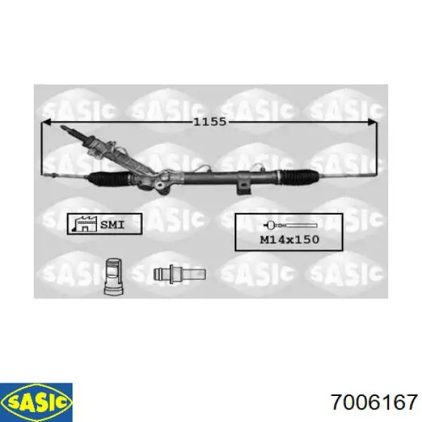 Управління рульове в зборі Sasic 7006167 ціна, від 317.50 USD