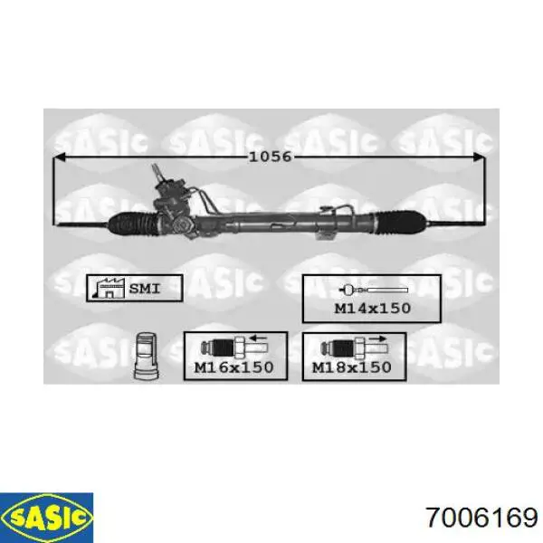 Рульова рейка HR0441 ATG
