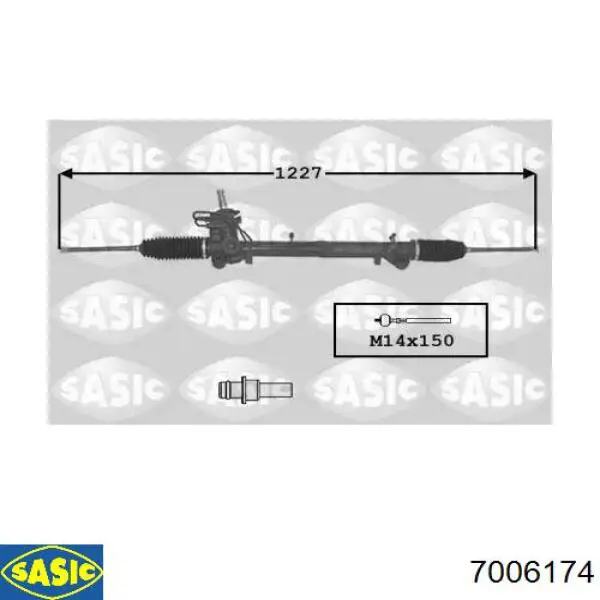 Купити FO9207R AGR Рульова рейка