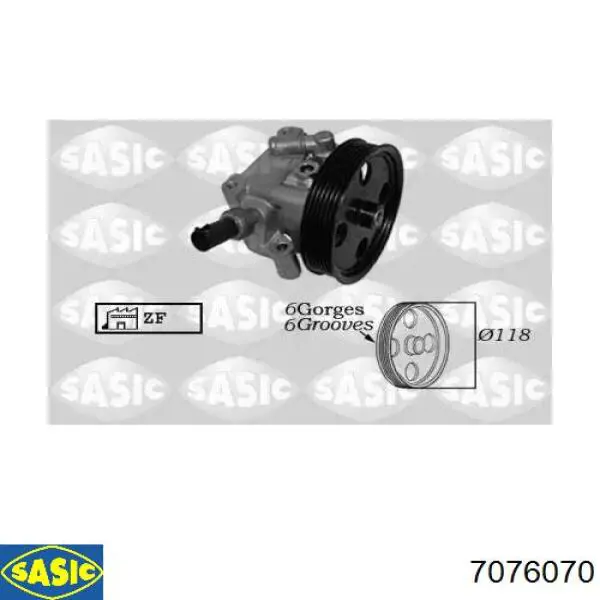 Насос ГУР S5032031 Polcar