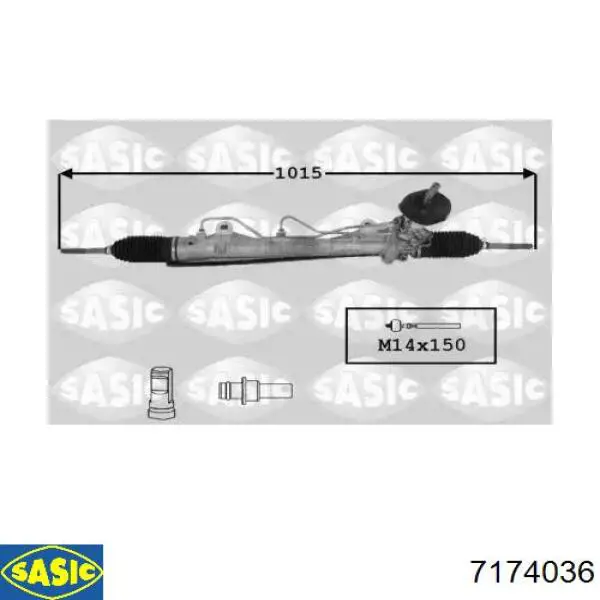 Купити 2GS5561OE GS Рульова рейка