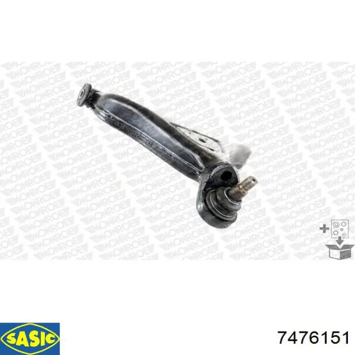 Купити A9013301607 Mercedes Лівий важіль передній нижній підвіски