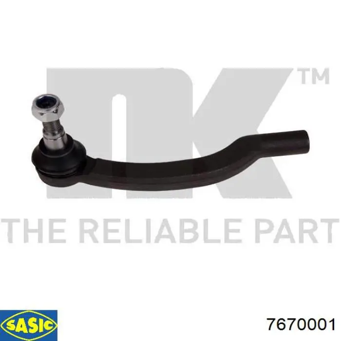 Наконечник рульовий Sasic 7670001 ціна, від 15.79 USD