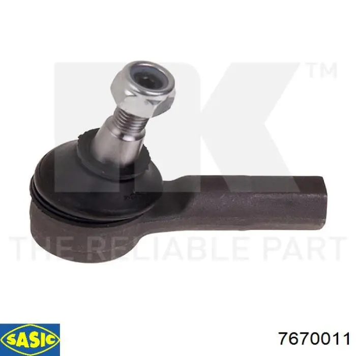 Наконечник рульовий Sasic 7670011 ціна, від 10.56 USD