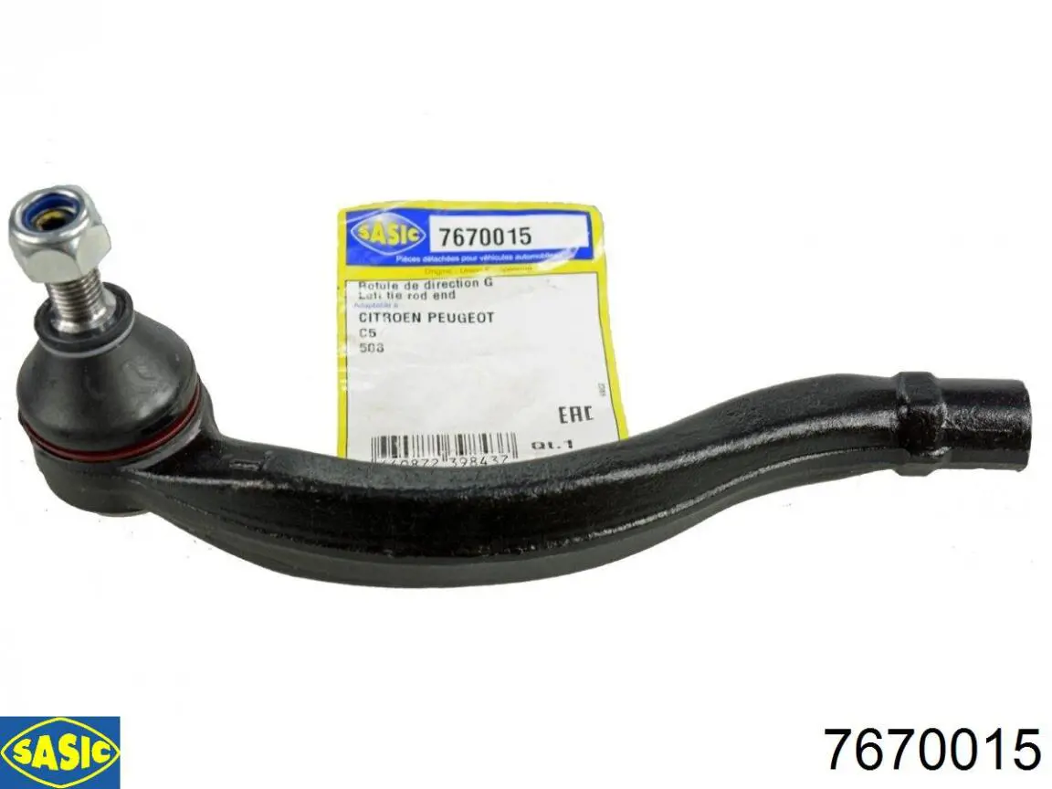 Наконечник рульовий Sasic 7670015 ціна, від 17.01 USD