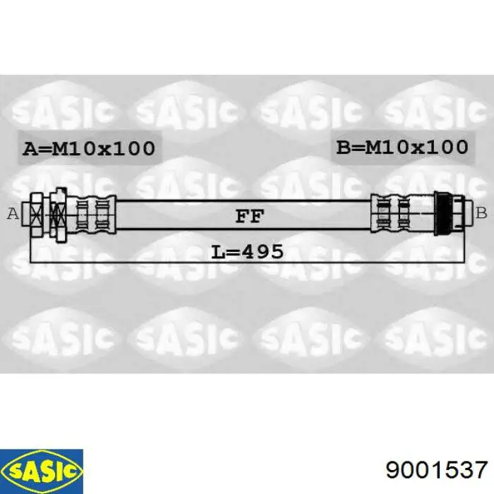 С/блок нижнього важеля Sasic 9001537