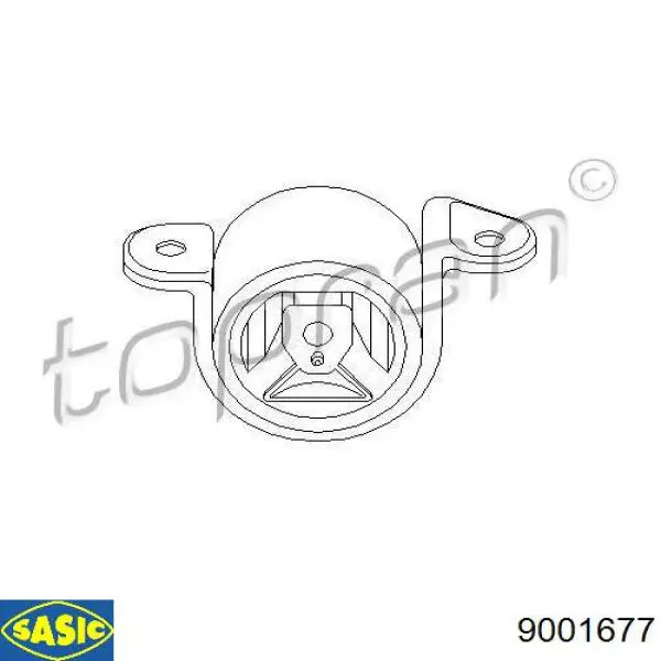 Купити 90372425 Opel Подушка (опора) двигуна, права