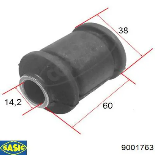 Купити 9001763 Sasic Сайлентблок передньої підвіски