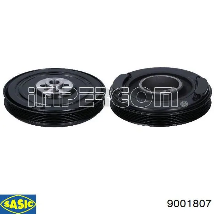 Шків колінвала (демпфер ) Sasic 9001807 ціна, від 111.84 USD