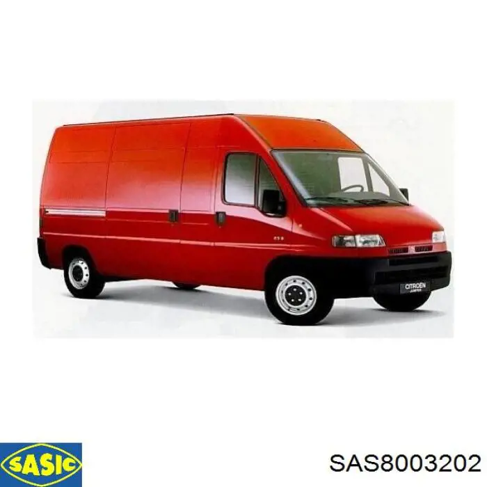 Сайлентблок нижнього важеля передньої підвіски Sasic SAS8003202 ціна, від 2.54 USD