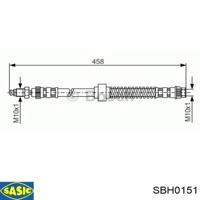 Купити 2700065SX Stellox Гальмівні шланги передні