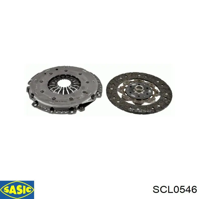 Купити SCL0546 Sasic Комплект зчеплення (диск, корзина, підшипник)