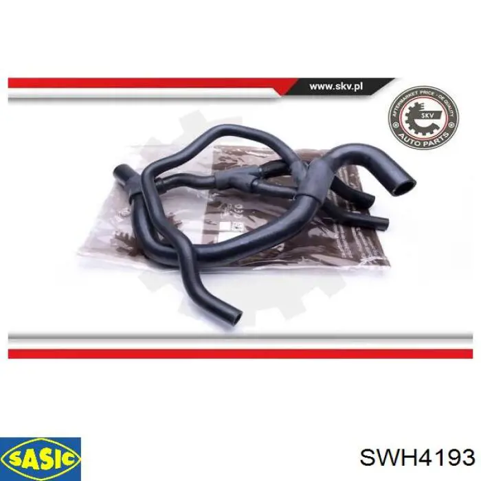 Шланг/патрубок радіатора охолодження, нижній Sasic SWH4193 ціна, від 38.13 USD