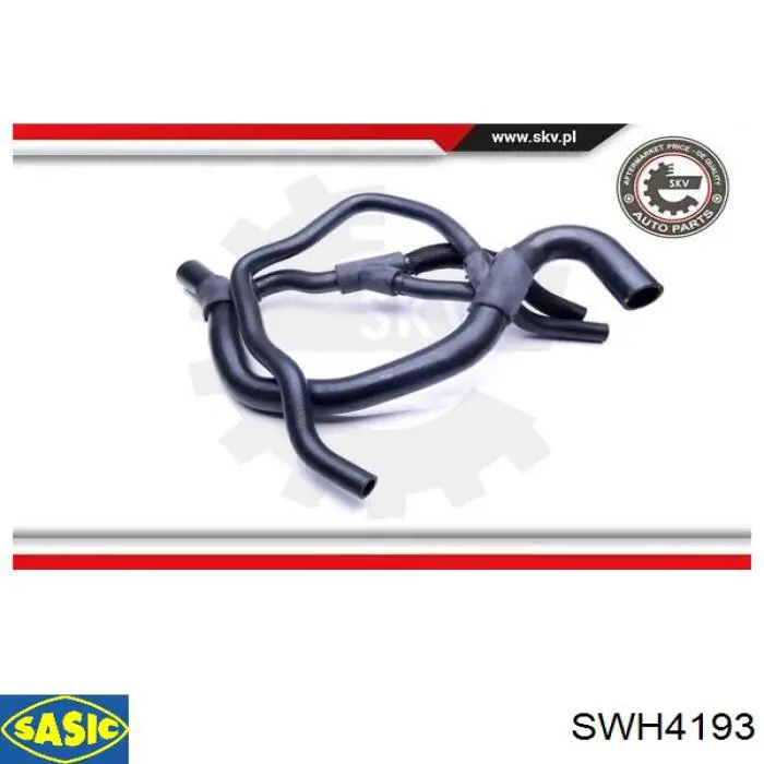 Купити SWH4193 Sasic Шланг/патрубок радіатора охолодження, нижній