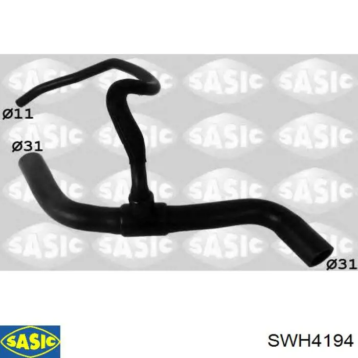 Купити SWH4194 Sasic Шланг/патрубок радіатора охолодження, верхній