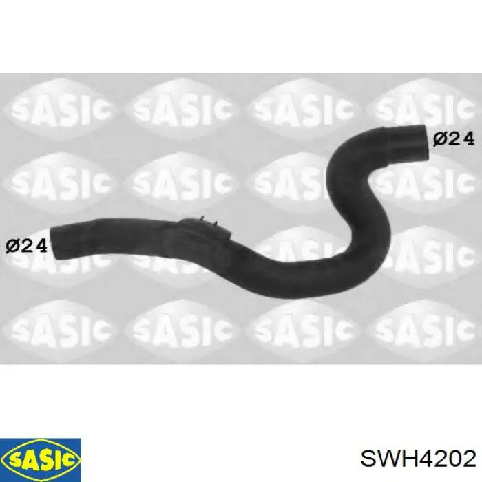 SWH4202 Sasic шланг/патрубок радіатора охолодження, верхній
