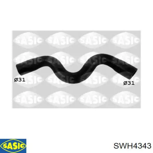 Купити SWH4343 Sasic Шланг/патрубок радіатора охолодження, верхній