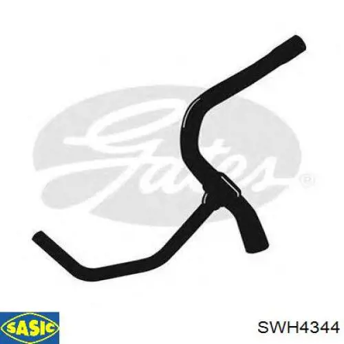 Купити SWH4344 Sasic Шланг/патрубок радіатора охолодження, нижній