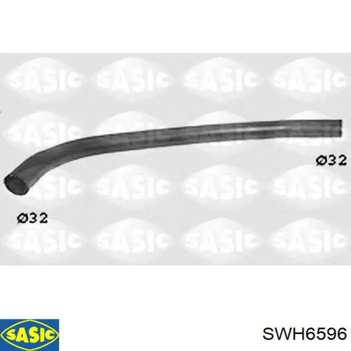 SWH6596 Sasic Патрубок системи охолодження