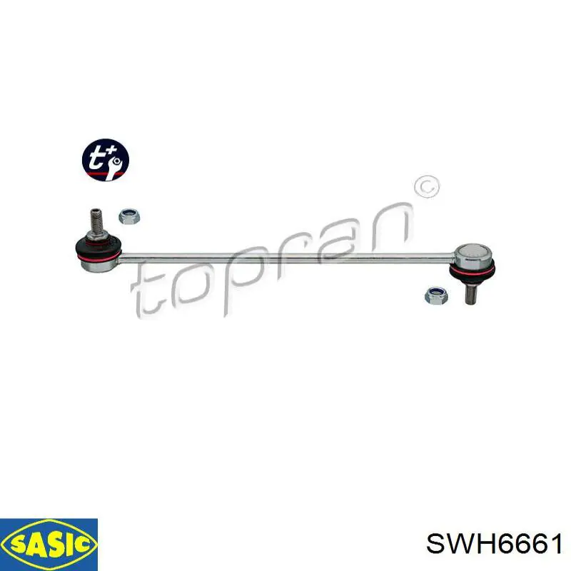 Купити SWH6661 Sasic Шланг/патрубок радіатора охолодження, нижній