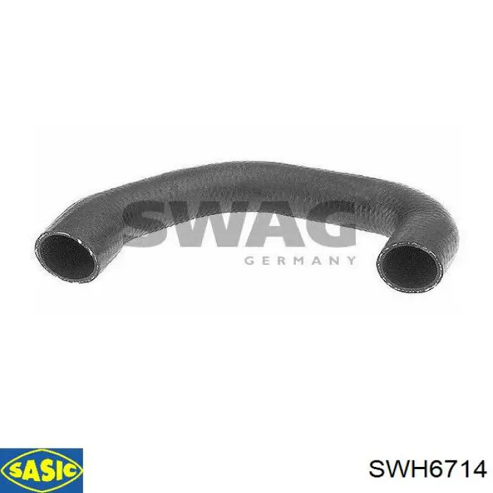Шланг/патрубок радіатора охолодження, верхній Sasic SWH6714 ціна, від 8.32 USD