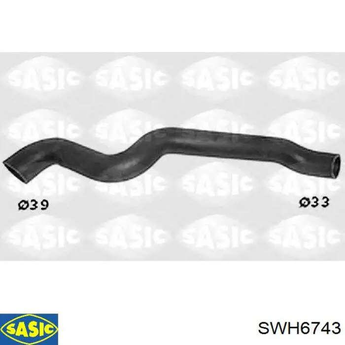 Шланг/патрубок водяного насосу, приймальний Sasic SWH6743 ціна, від 4.81 USD