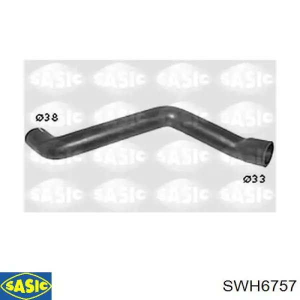 Купити SWH6757 Sasic Шланг/патрубок радіатора охолодження, нижній