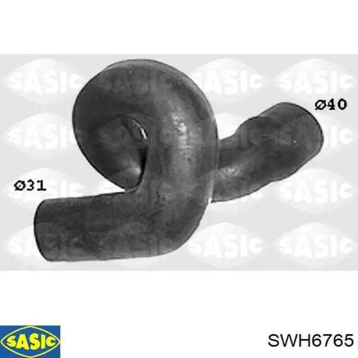 SWH6765 Sasic шланг/патрубок радіатора охолодження, верхній
