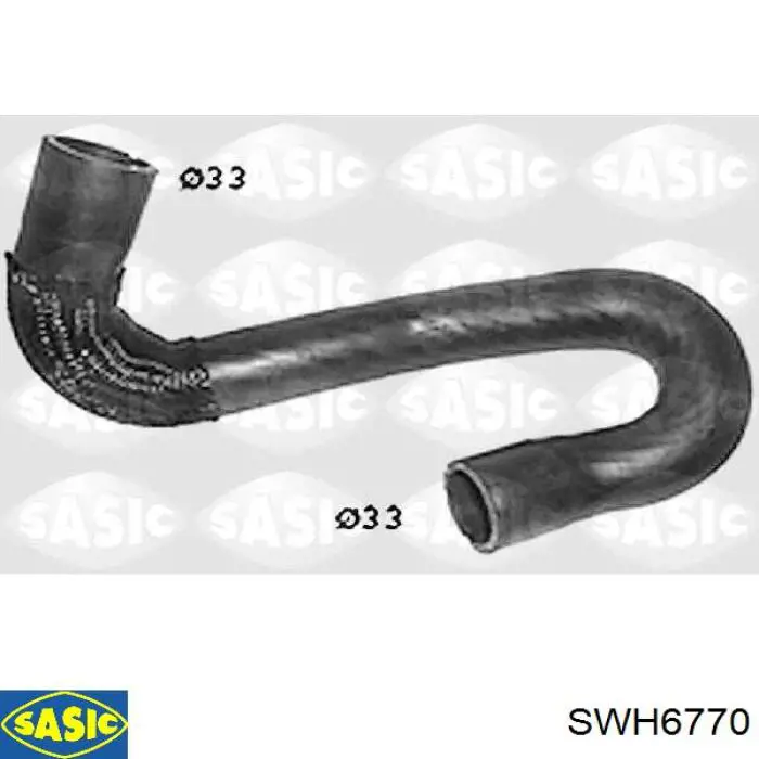 Купити SWH6770 Sasic Шланг/патрубок радіатора охолодження, верхній