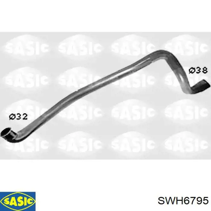 Шланг/патрубок радіатора охолодження, нижній Sasic SWH6795 ціна, від 23.68 USD