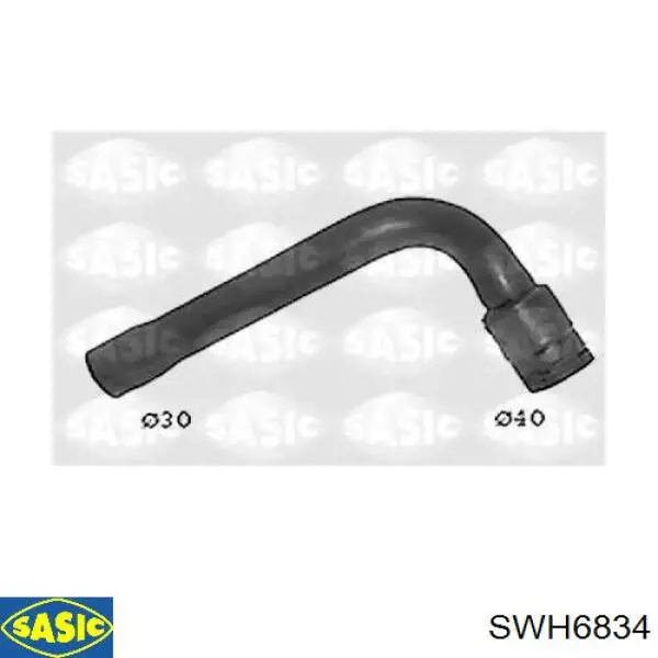 Шланг/патрубок радіатора охолодження, верхній Sasic SWH6834 ціна, від 11.90 USD