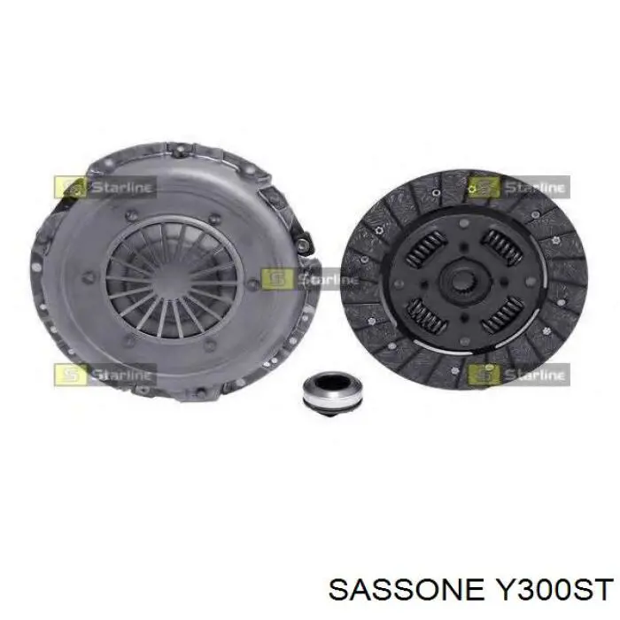 Y300ST Sassone комплект зчеплення (3 частини)