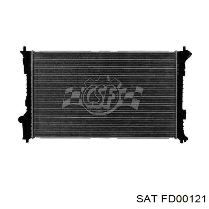 Радіатор FD00121 SAT