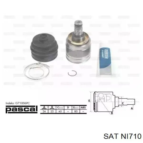 ШРУС внутрішній, передній NI710 SAT