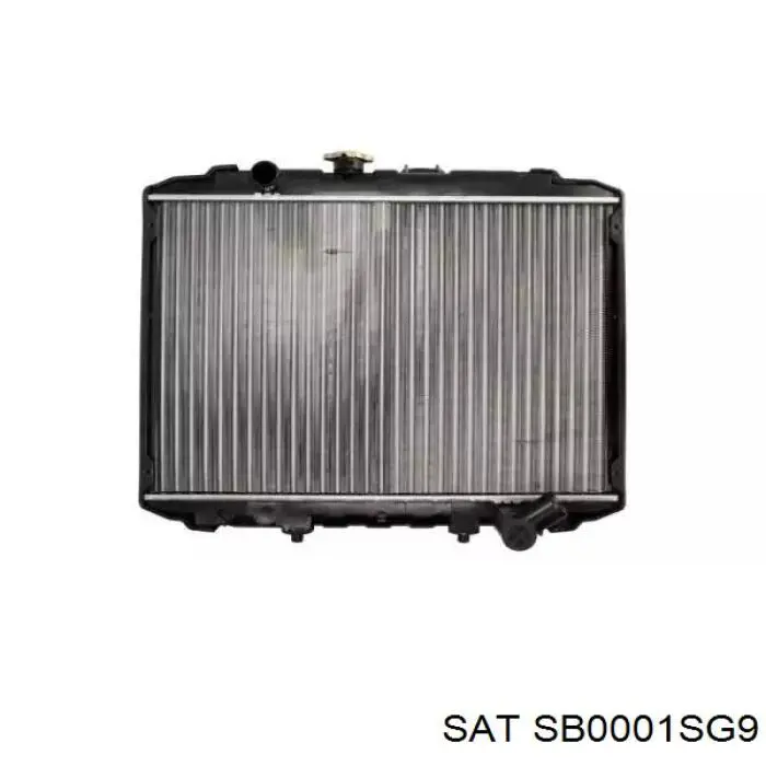 FP67A849AV AVA Радіатор охолодження двигуна