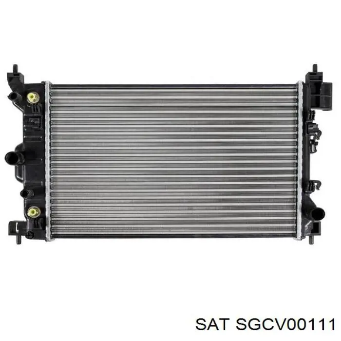 SGCV00111 SAT Радіатор охолодження двигуна