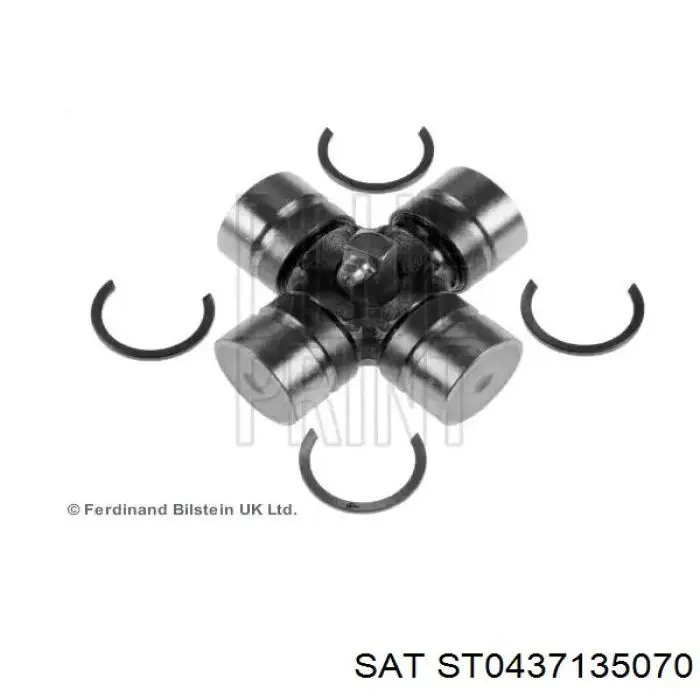 Хрестовина карданного валу ST0437135070 SAT