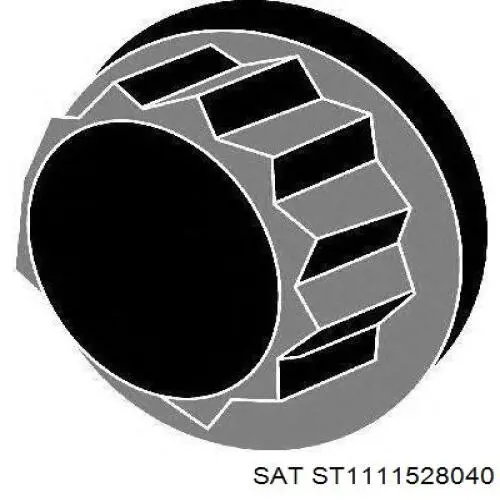 ST1111528040 SAT прокладка головки блока циліндрів (гбц)