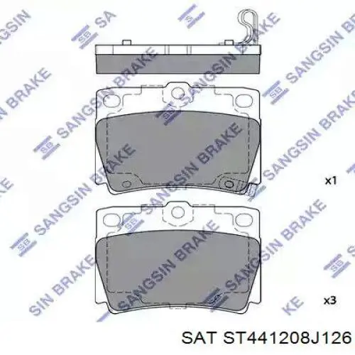 Купити AY620NS033 Nissan/Infiniti Супорт гальмівного, заднього