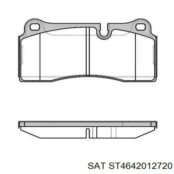 Купити 4642012720 Toyota Трос ручного гальма задній, правий