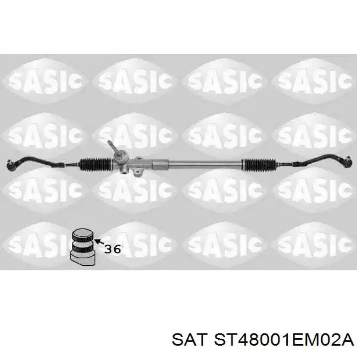 Рульова рейка ST48001EM02A SAT